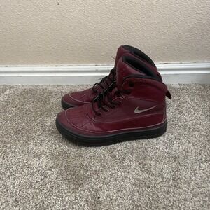Nike ACG Woodside 2 Maroon Waterproof Duck‎ Boots 524872-602 Youth 3.5 Y